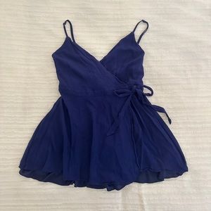 Tie Waist Romper/Dress - Lulus